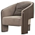 Marelli Chloe: Sleek and Stylish Armchair 3D model small image 3