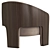 Marelli Chloe: Sleek and Stylish Armchair 3D model small image 5