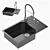 Franke 3-Pack Kitchen Sink: BFG 611 Onyx, UBG 611-62, BFG 651 3D model small image 5