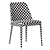 Grace Poliform Chair: Elegant Design, Solid Wood Base 3D model small image 10