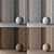 Seamless Concrete Plaster Tiles 3D model small image 1