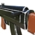 Classic Uzi Firearm, Vintage 2016 3D model small image 2