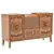 Elegant Oak Sideboard - ME0073 3D model small image 1