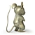 Crypto Rat: Bitcoin's Lucky Find 3D model small image 11