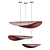 Tense Pendant Lamp: Contemporary Elegance for Your Space. 3D model small image 4