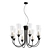 Stylish Evoluce Rammo Pendant Chandelier 3D model small image 1