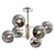 Seven Fires Aimee: Elegant Ceiling Chandelier 3D model small image 1