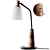 Shinola Book Milk: Sleek Desk Lamp 3D model small image 1