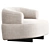 Contemporary LOFT Armchair by Diemme 3D model small image 2