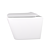 Sleek Wall Hung Toilet 3D model small image 3