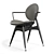 Elegant Circle Dining Chair: Overgaard & Dyrman 3D model small image 14