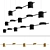 Modern LED Linear Pendant 3D model small image 1