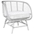 Buskbo Rattan Armchair - Stylish and Sustainable Seating 3D model small image 4