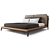 Milos Bed: Elegant and Timeless 3D model small image 10