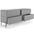 Sophisticated Fendi Palmer Drawers 3D model small image 7