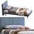 Modern Beta Single Bed: Pianca Excellence 3D model small image 6