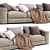 Luxury Flexform Asolo Sofa 3D model small image 3