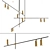 Modern LED Chandelier: Tribes Spot 3D model small image 1
