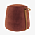 Elegant Mullerton Stool: Fabric and Leather 3D model small image 1