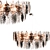 Elegant Crystal Chandelier 3D model small image 1