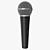 Professional SM58 Microphone for Superior Sound 3D model small image 1