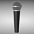 Professional SM58 Microphone for Superior Sound 3D model small image 2