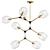 Elegant Nexpo 8-Light Chandelier 3D model small image 2