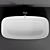 Hudson Reed Bella Square Freestanding Bath 3D model small image 2