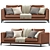 Maxalto Lucrezia Soft Sofa - Luxury & Comfort 3D model small image 2