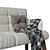 Elegant Jasmine Sofa: Modern Comfort & Style 3D model small image 5