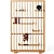Solid Oak Bookcase: Mineva by La Redoute 3D model small image 2