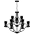 Elegant Rumaysa 9-Light Chandelier 3D model small image 4