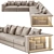 Modular Babylon Rack Sofa 3D model small image 2