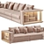 Modular Babylon Rack Sofa 3D model small image 5