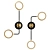 TOLANI Wall Lamp: Elegant Black & Gold 3D model small image 1