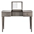 Modum Maia Silver Dressing Table: Elegant and Functional 3D model small image 2