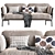 Cloud 2 Seater Sofa 3D model small image 4