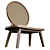 Bamax Slash Walnut Lounge Chair 3D model small image 5