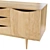 Stylish Fresno Sideboard in Natural Oak 3D model small image 4