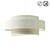 Natural Linen Lampshade 3D model small image 1