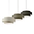 Natural Linen Lampshade 3D model small image 3