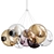 Bocci Cluster: Modern Lighting Fixture 3D model small image 1