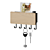 Multifunctional Wall Key Holder 3D model small image 2