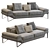 Elegant Luxury Egoitaliano Princess Sofa 3D model small image 4