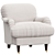 Hayes Club Chair: Elegant and Comfortable 3D model small image 1