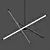 Sleek Navigator Pendant Lamp 3D model small image 3