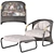 Elegant Hamar Armchair: Luxurious Comfort for Your Home 3D model small image 2