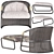 Elegant Hamar Armchair: Luxurious Comfort for Your Home 3D model small image 4
