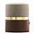 Contemporary Edson Pouf: Elegant and Versatile 3D model small image 2