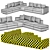 Modern Greer Sofa: Stylish & Space-saving 3D model small image 4